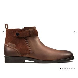 Clark’s Brockton Mid Tan Leather Boot US 11 M